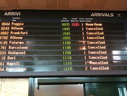 malpensa deserto eruzione islanda